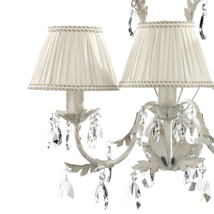 ONLI - Seinävalaisin KAREN 3xE14/6W/230V valkoinen