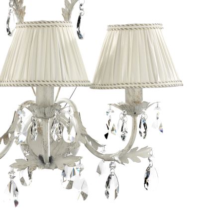 ONLI - Seinävalaisin KAREN 3xE14/6W/230V valkoinen