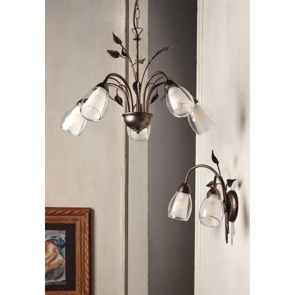 ONLI - Seinävalaisin LILIANA 2xE14/6W/230V