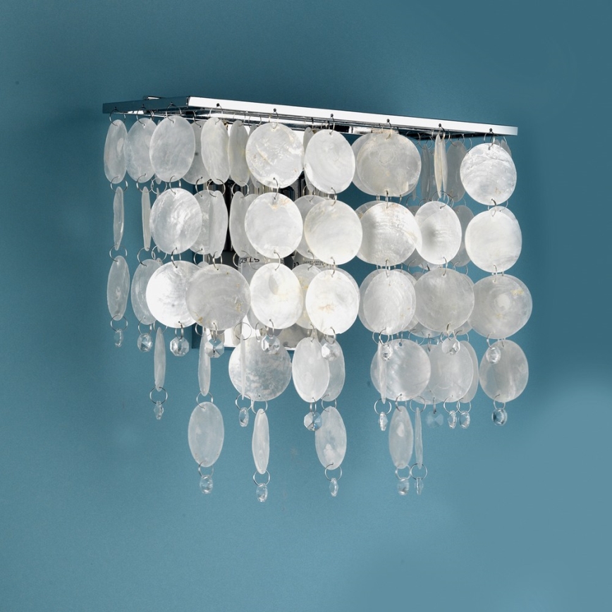 ONLI - Seinävalaisin MAKANI 2xE14/6W/230V