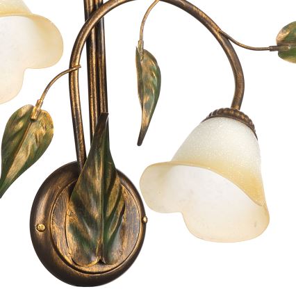 ONLI - Seinävalaisin MIRANDA 3xE14/6W/230V