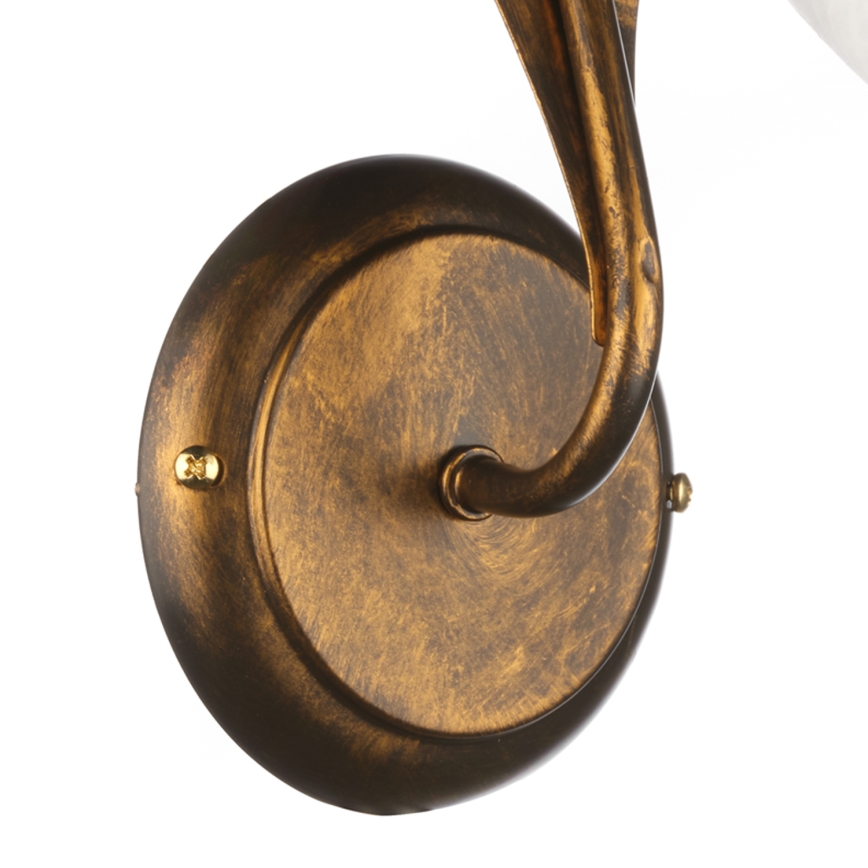 ONLI - Seinävalaisin SONIA 1xE14/6W/230V pronssi