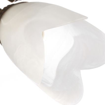 ONLI - Seinävalaisin SONIA 1xE14/6W/230V pronssi