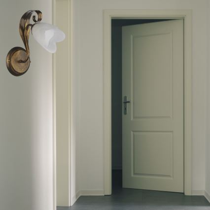 ONLI - Seinävalaisin SONIA 1xE14/6W/230V pronssi