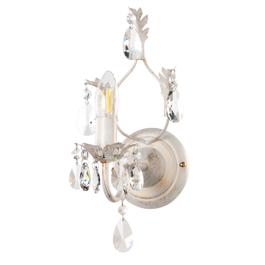 ONLI - Seinävalaisin TERESA 1xE14/6W/230V valkoinen