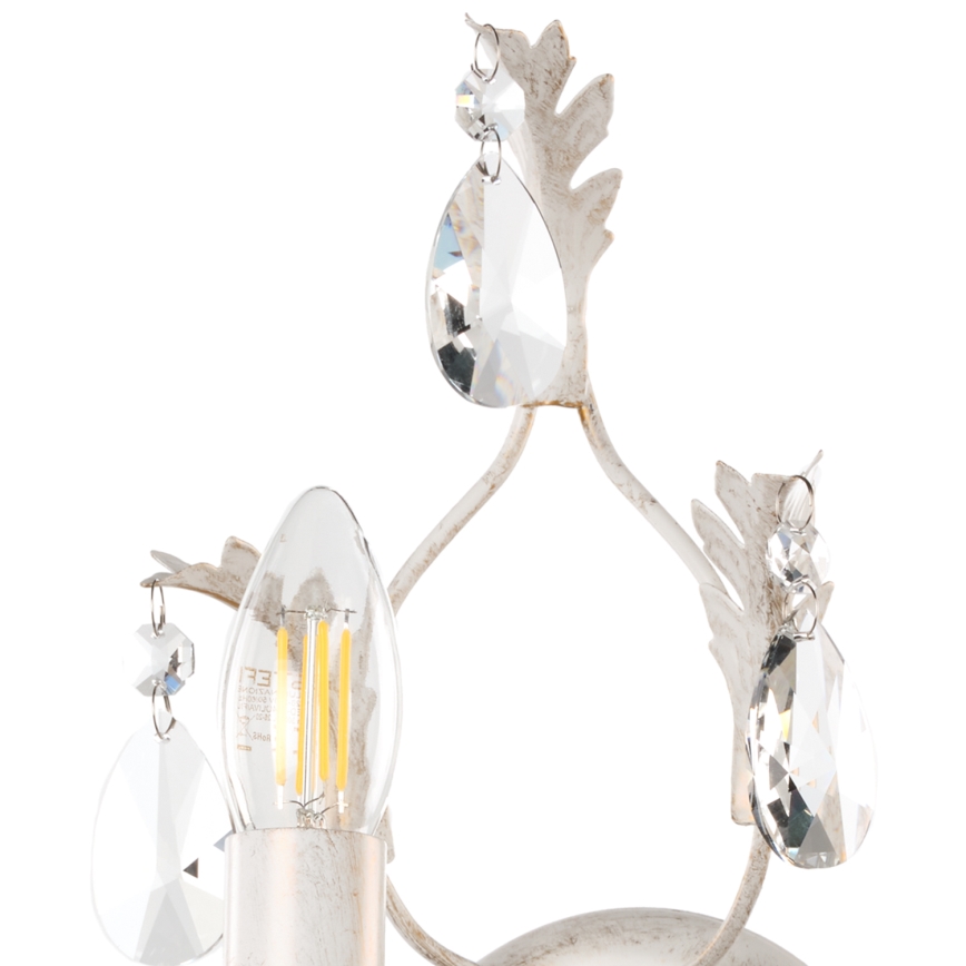 ONLI - Seinävalaisin TERESA 1xE14/6W/230V valkoinen