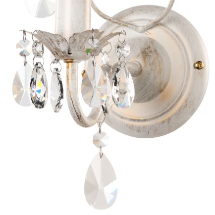 ONLI - Seinävalaisin TERESA 1xE14/6W/230V valkoinen