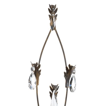 ONLI - Seinävalaisin TERESA 3xE14/6W/230V pronssi