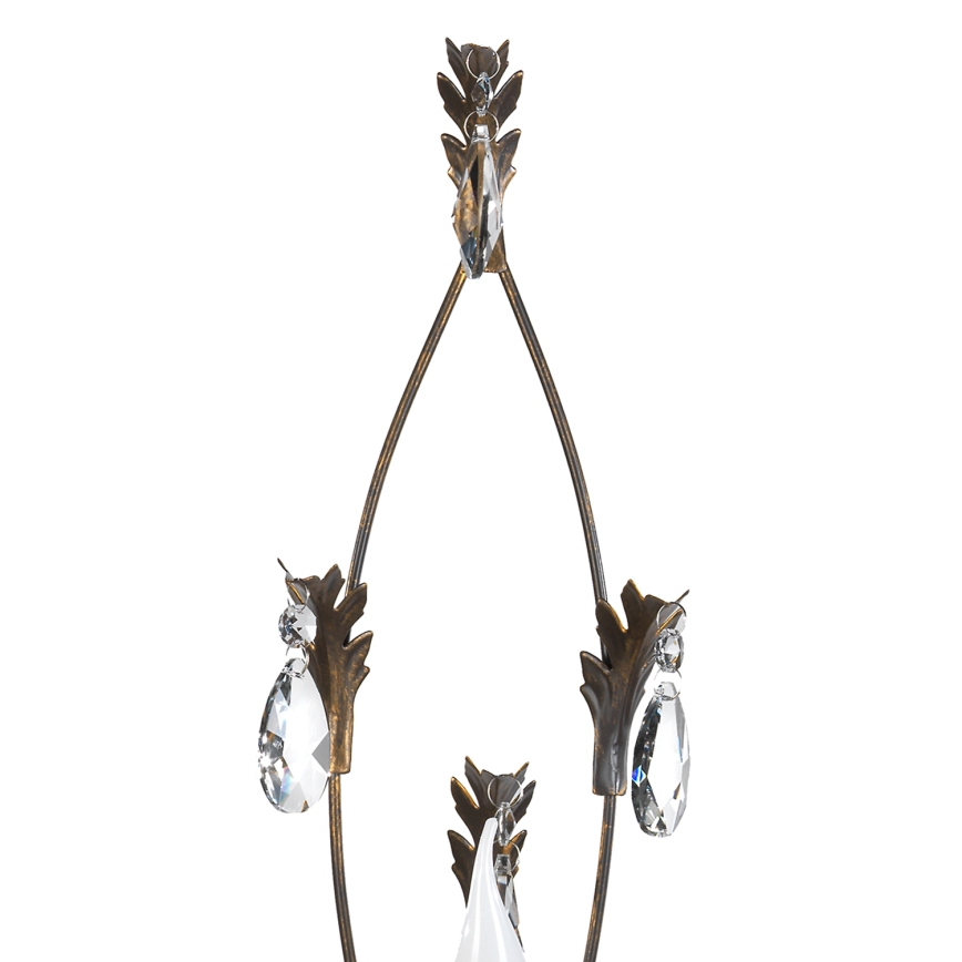 ONLI - Seinävalaisin TERESA 3xE14/6W/230V pronssi