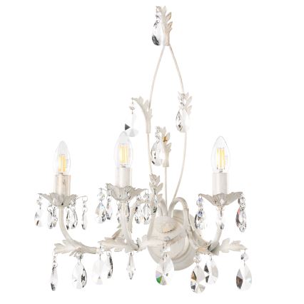 ONLI - Seinävalaisin TERESA 3xE14/6W/230V valkoinen