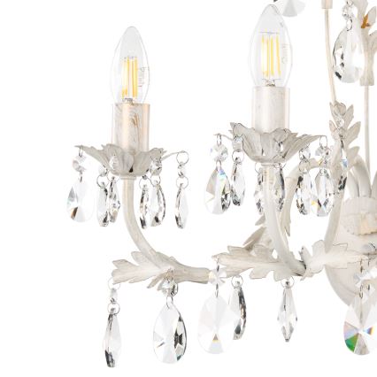 ONLI - Seinävalaisin TERESA 3xE14/6W/230V valkoinen