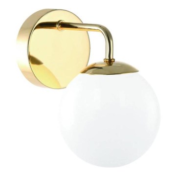 Open Design OR81398 - Kylpyhuoneen seinävalaisin BAO, 1 x G9, 8 W, 230 V, IP44, kultainen