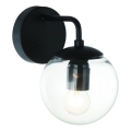 Open Design OR81404 - Seinävalaisin BAO 1xE27/8W/230V musta/kirkas