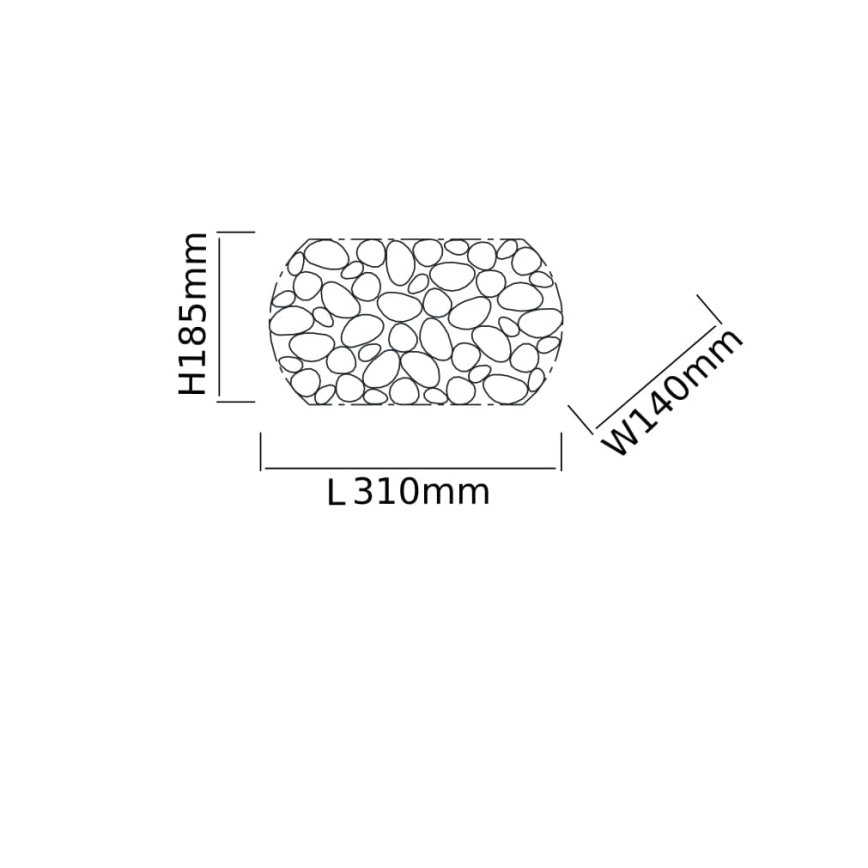 Open Design OR81473 - Seinävalaisin CARERA 1xG9/7W/230V kiiltävä kromi