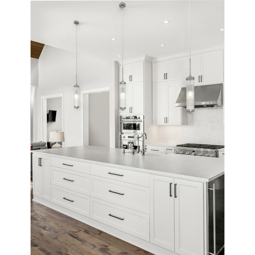 Open Design OR84351 - Vaijeririippuvalaisin FIATTO 1xE14/12W/230V kiiltävä kromi