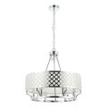 Open Design OR84375 - Ketjulla roikkuva kattokruunu VERNO 6xE14/12W/230V halkaisija 55 cm kiiltävä kromi