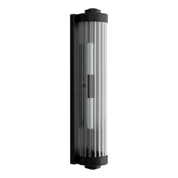 Open Design OR84498 - Kylpyhuoneen seinävalaisin FUMI 2xG9/8W/230V IP44 musta