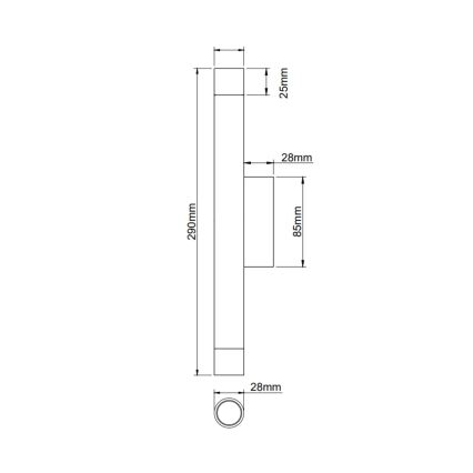 Open Design OR84559 - Seinävalaisin Q 2xG9/3,5W/230V valkoinen/kultainen