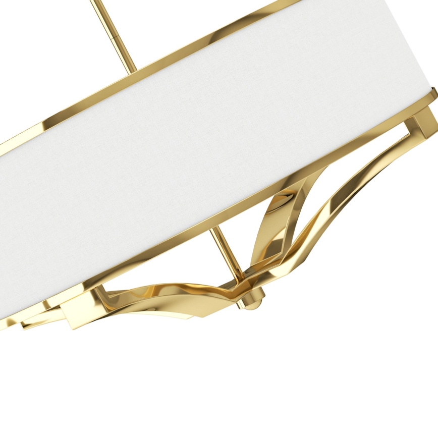 Open Design OR84825 - Riippuvalaisin varrella GERDO 4xE27/12W/230V kultainen/valkoinen