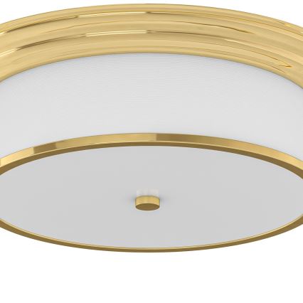 Open Design OR84900 - Kattovalaisin FAMBURO 4xE14/12W/230V halkaisija 38 cm kultainen