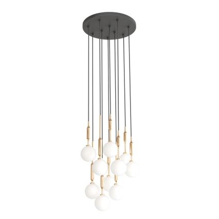 Open Design OR85365 - Riippuvalaisin vaijerilla ERO 10xG9/8W/230V kullanvärinen