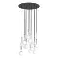 Open Design OR85389 - ERO-riippuvalaisin vaijerilla 12xG9/8W/230V kiiltävä kromi