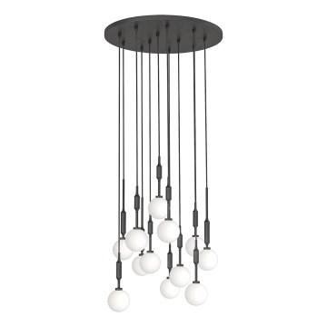 Open Design OR85402 - Riippuvalaisin vaijerilla ERO 12xG9/8W/230V musta