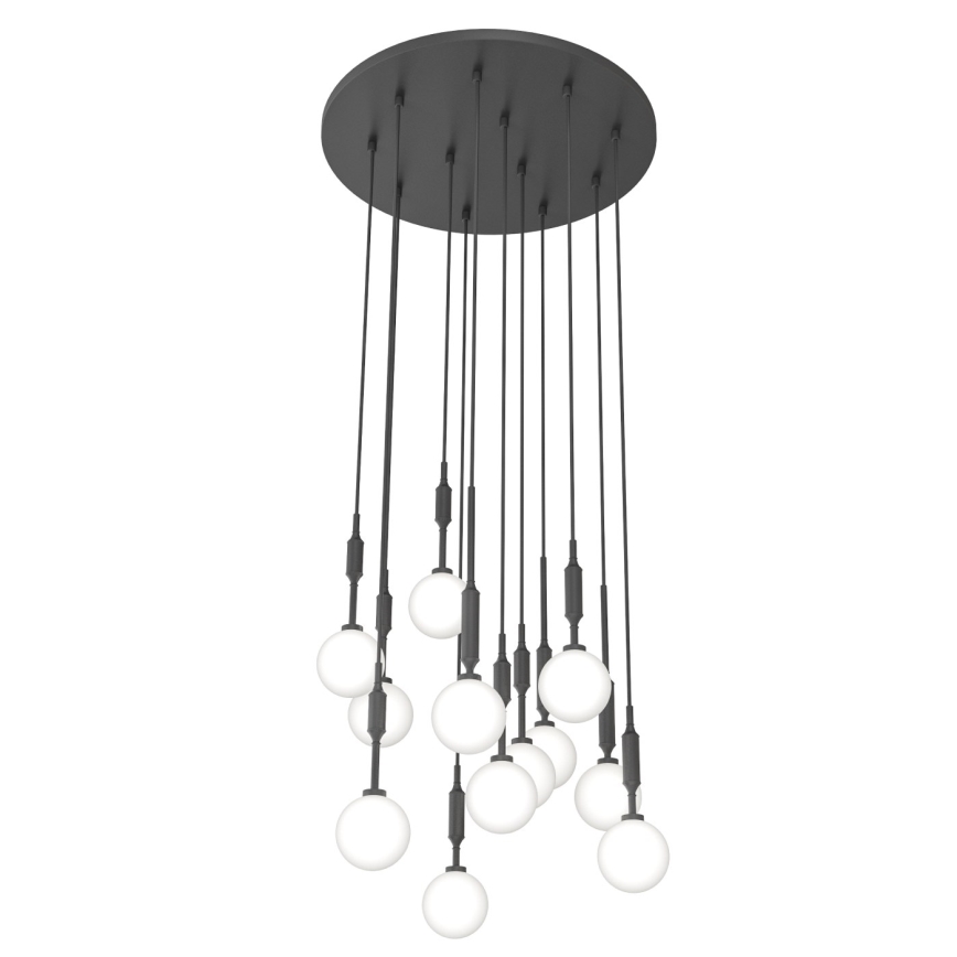Open Design OR85402 - Riippuvalaisin vaijerilla ERO 12xG9/8W/230V musta