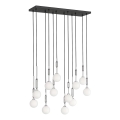 Open Design OR85440 - Riippuvalaisin vaijerilla ERO 12xG9/8W/230V kiiltävä kromi