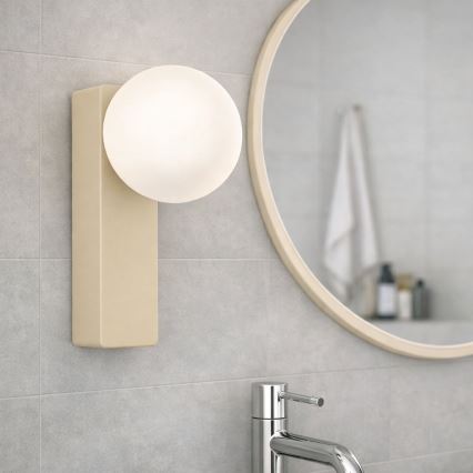 Open Design OR85549 - BOLETTA kylpyhuoneen seinävalaisin 1xG9/8W/230V IP44 beige