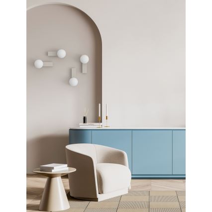 Open Design OR85549 - BOLETTA kylpyhuoneen seinävalaisin 1xG9/8W/230V IP44 beige