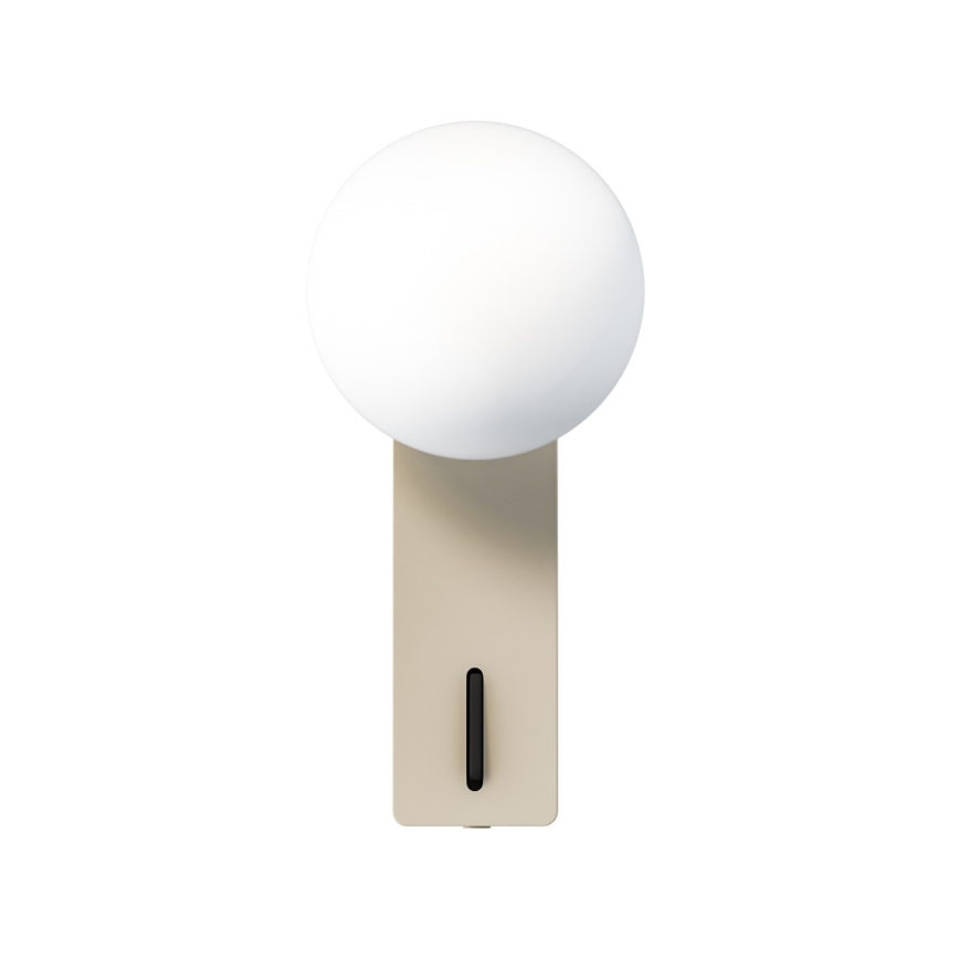 Open Design OR85587 - Seinävalaisin BOLETTA 1xG9/8W/230V beige