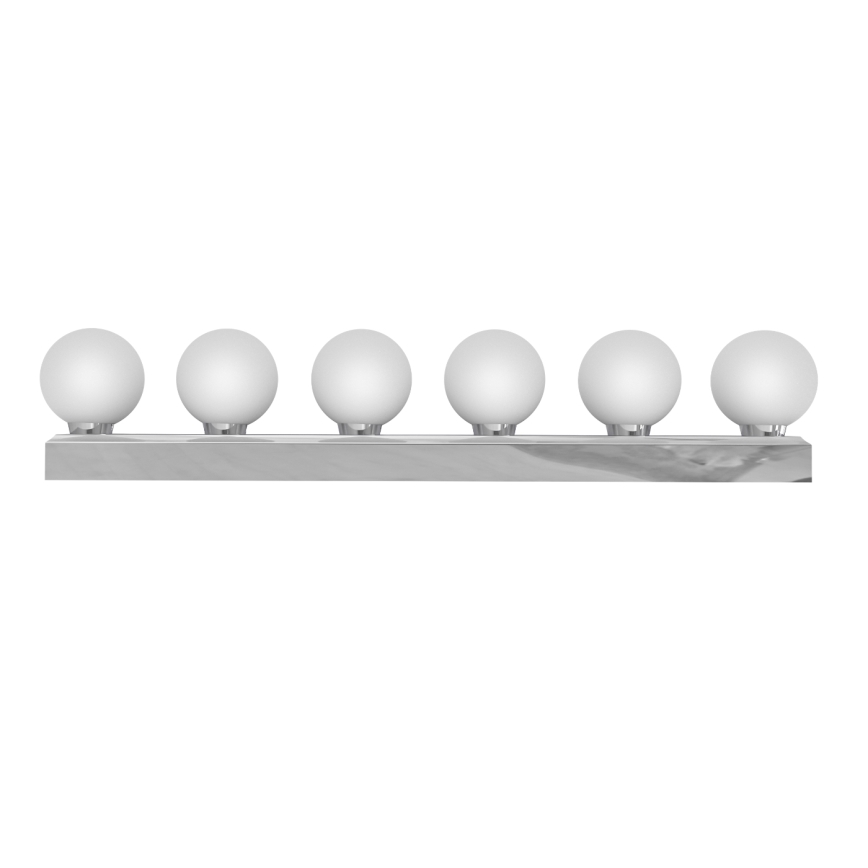 Open Design OR85693 - Kylpyhuoneen seinävalaisin MERINO 6xG9/8W/230V 61 cm IP44 kiiltävä kromi