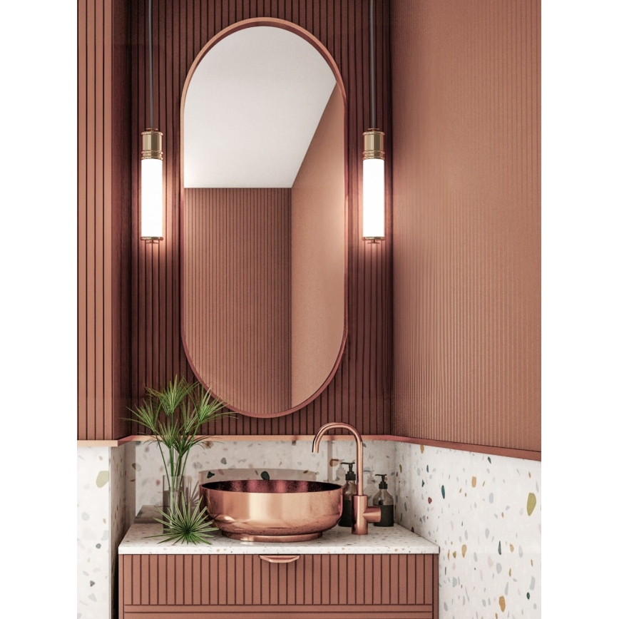 Open Design OR85723 - LED-riippuvalaisin vaijerilla OMI LED/10W/230V, messinkinen