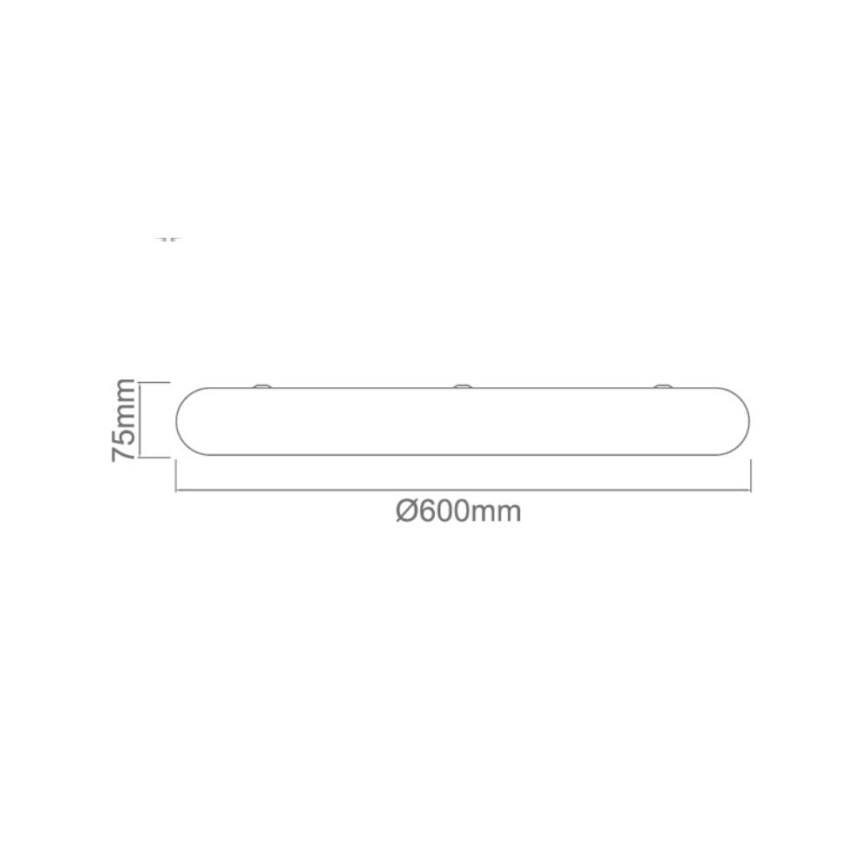 Open Design OR86195 - LED-kattovalaisin PIATTO LED/55W/230V 3000/4500/6500K Ø 60 cm kermanvärinen