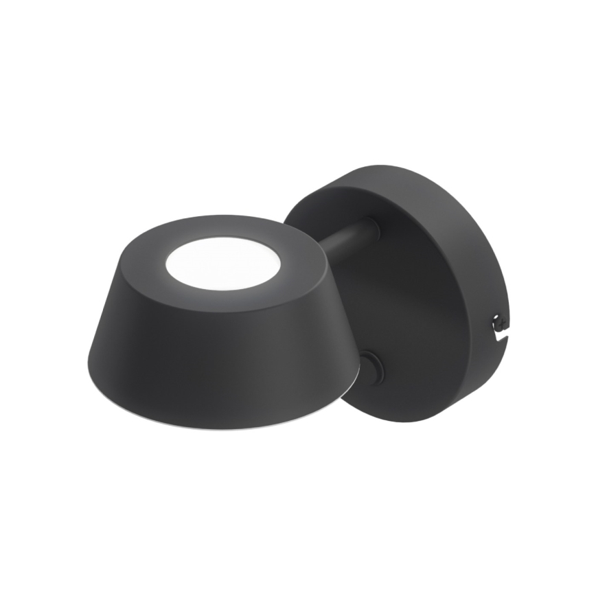 Open Design OR86522 - LED-seinävalaisin TIMO LED/6W/230V 3000/4500/6500K musta