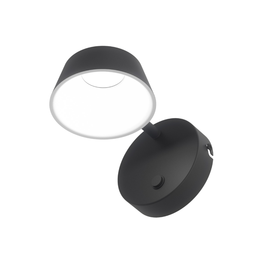 Open Design OR86522 - LED-seinävalaisin TIMO LED/6W/230V 3000/4500/6500K musta