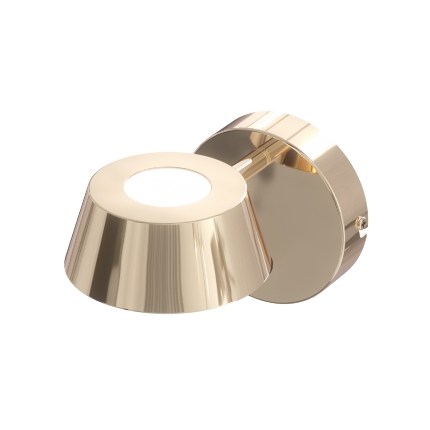 Open Design OR86539 - LED-seinävalaisin TIMO LED/6W/230V 3000/4500/6500K messinki