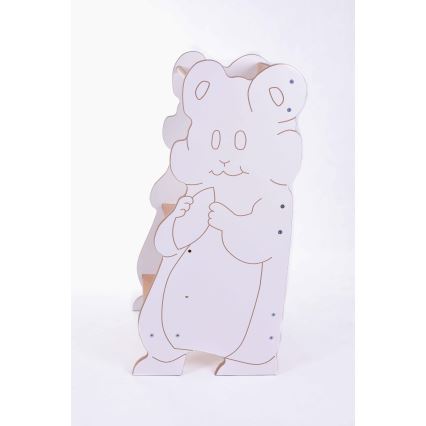 Oppimistorni HAMSTER valkoinen/vaahtera