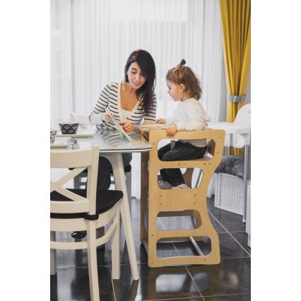 Oppimistorni TWINN 83 x 45 cm ruskea