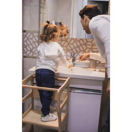 Oppimistorni TWINN 83 x 45 cm ruskea