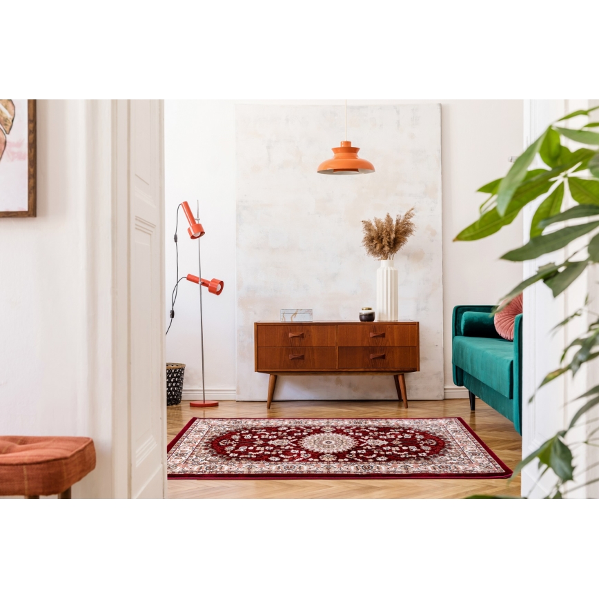 Orientaalinen matto DUBAI 80x150 cm 2300 g/m2 punainen