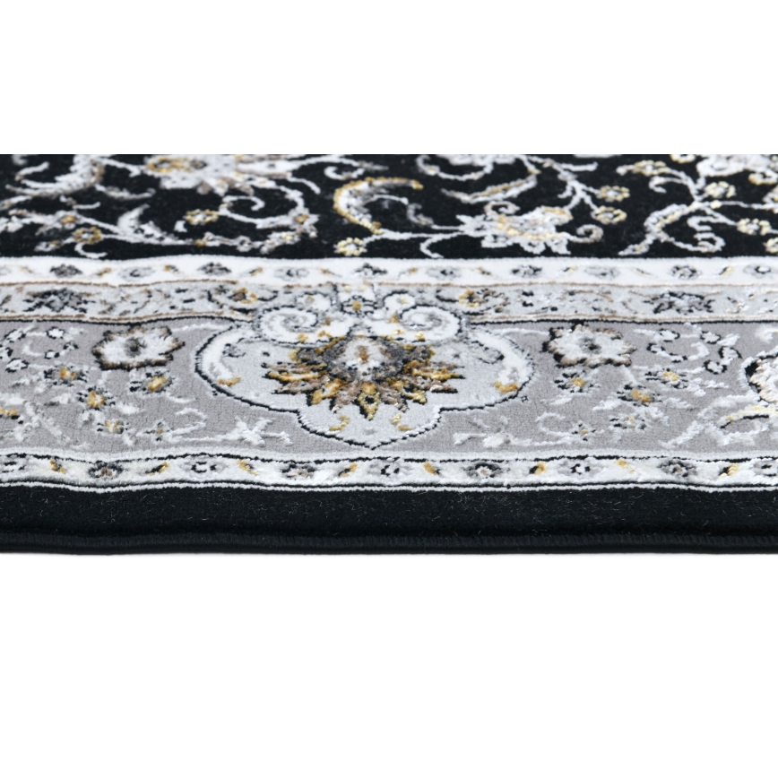 Orientaalinen matto GRECE 120x170 cm 2150 g/m2 musta/harmaa/valkoinen
