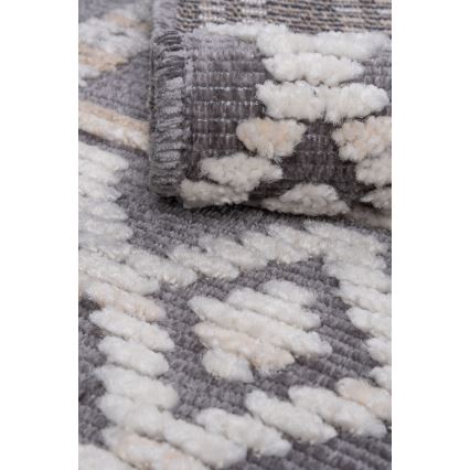Orientaalinen matto NEPAL 160x230 cm harmaa/beige