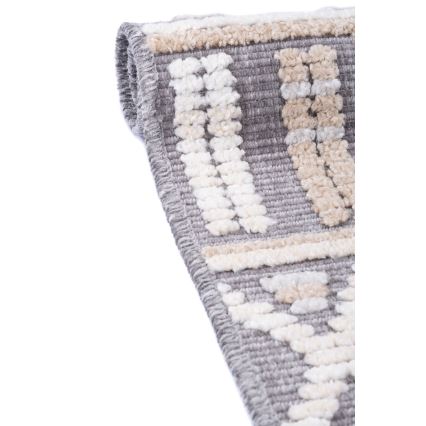 Orientaalinen matto NEPAL 160x230 cm harmaa/beige