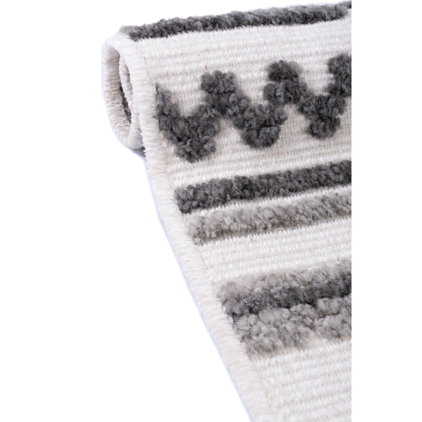 Orientaalinen matto NEPAL 80x153 cm harmaa