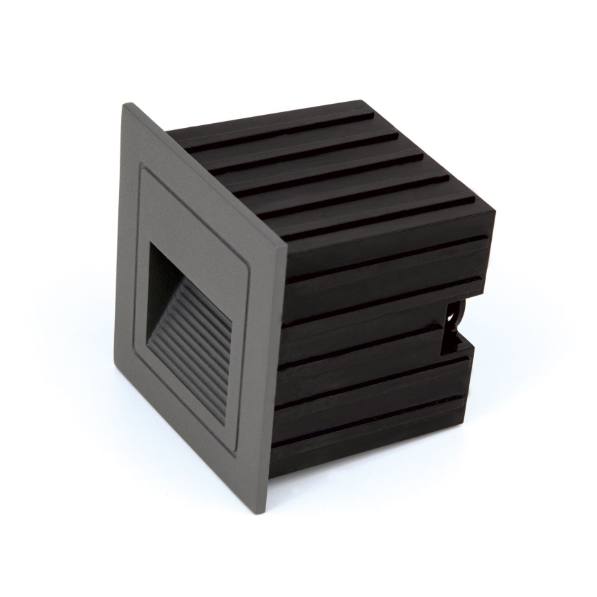 LED Upotettava valaisin LORO LED/2W/230V IP65 antrasiitti