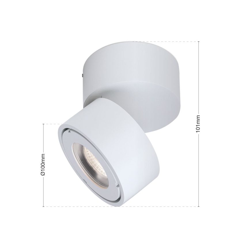 LED himmennettävä kylpyhuoneen kohdevalaisin HARVEY LED/15W/230V IP65 valkoinen