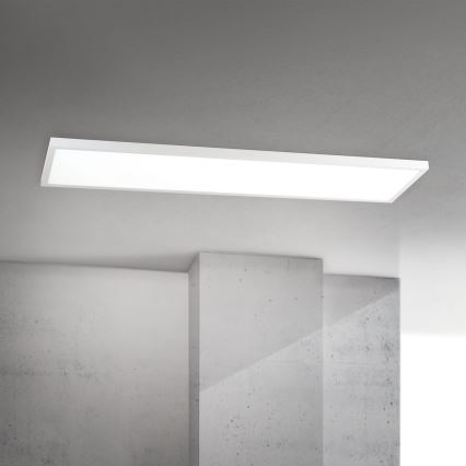LED-himmennettävä pinta-asennettava DISC-paneeli LED/40W/230V 2700/3000/4000K 115x30 cm valkoinen