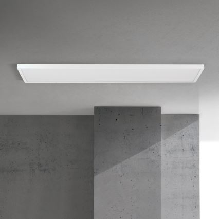 LED-himmennettävä pinta-asennettava DISC-paneeli LED/40W/230V 2700/3000/4000K 115x30 cm valkoinen